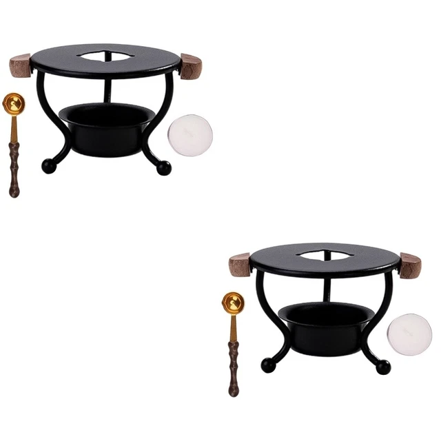 6 piezas Horno de fusión de cera para pintura Horno de fusión de cera Herramienta de soporte
