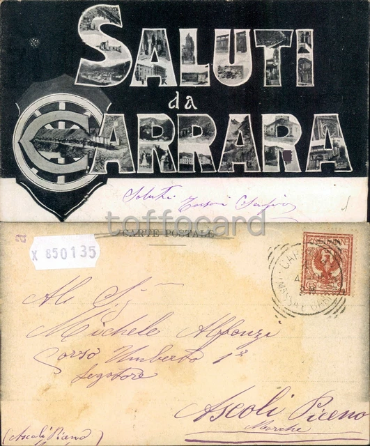 Carrara Citta'-Saluti-B85-135