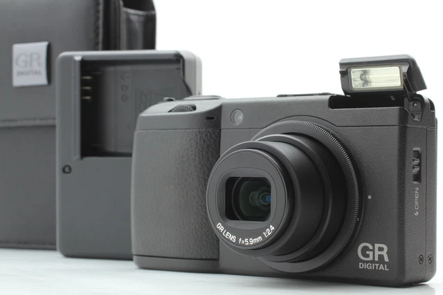 【MINT in Case】RICOH GR Digital II 10.1MP digital Camera black From JAPAN