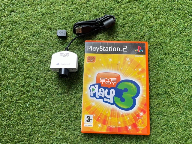 Jeu EyeToy Play – PlayStation 2 – PAL FR – Avec Caméra Capteur Mouvement – Bon état