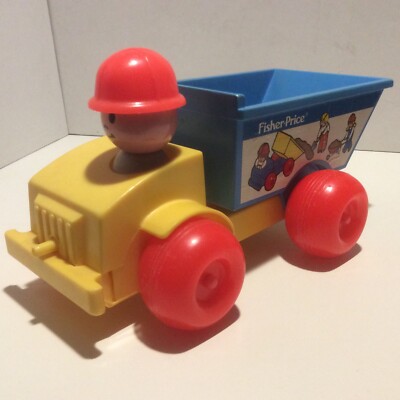Bouteilles de lait FISHER PRICE vintage pour le camion laitier 