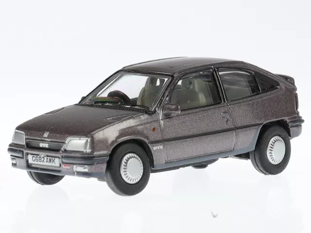 Vauxhall Astra MK2 = Opel Kadett E GSi gris véhicule miniature Oxford 1:76