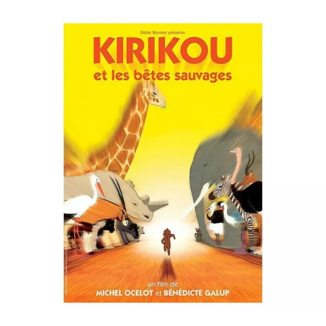 Kirikou et les bêtes sauvages DVD NEUF