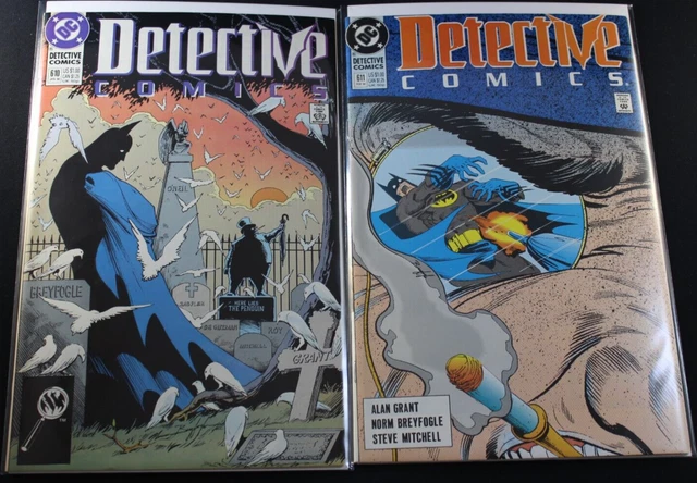 Detective Comics 610 611 612 613 614 Penguin Comic Lot VF