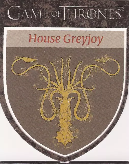Game of Thrones Season 1 - H9 "Greyjoy" Houses Chase Card