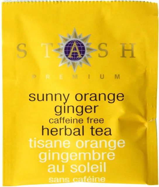 Sunny Orange Ginger Tea by Stash, 18 tea bag 6 pack