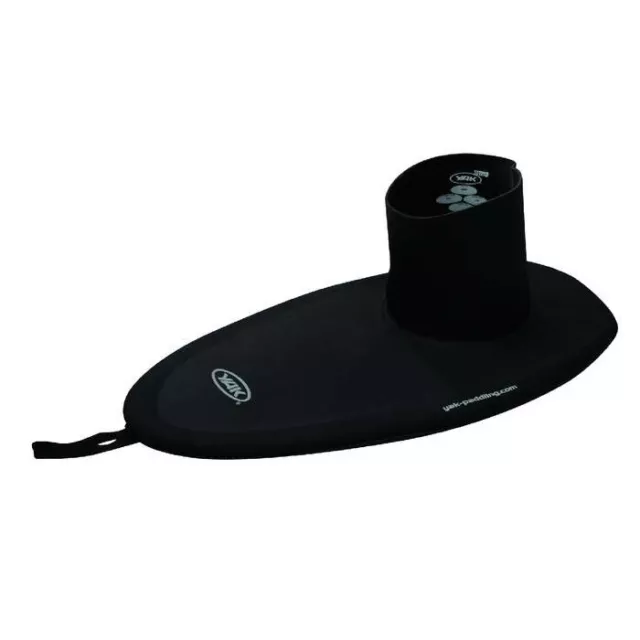 Yak Canoe / Kayak Spray Deck - Zinc Keyhole Deck - Black