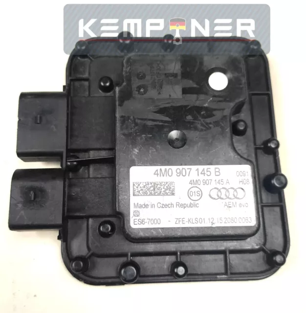 4M0907145B, Audi original, unidad de control de almacenamiento de motor electroh