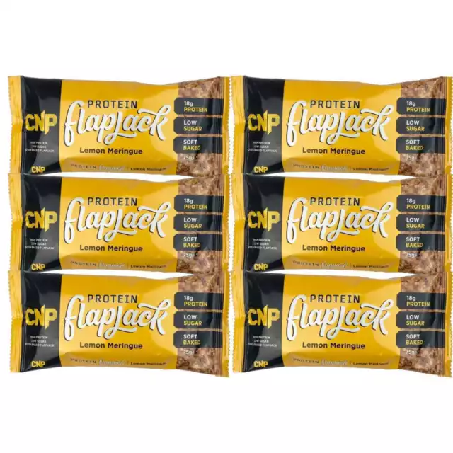CNP Professional Pro Flapjacks 6/9/12/24x75g Bars High Protein Bar Rolled Oats 3