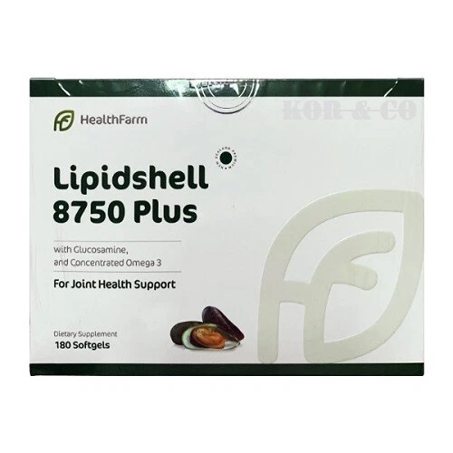 HealthFarm Nueva Zelanda LIPIDSHELL 8750 PLUS 180 CÁPSULAS