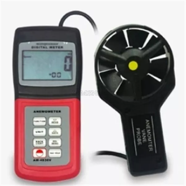 NEW AM4836V Digital Anemometer Air Flow Wind Speed Meter Tester °C yo