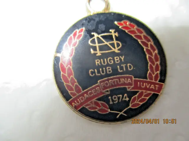 1974 Northern Suburbs Norths Rugby Union Football Club Members #2000 Badge