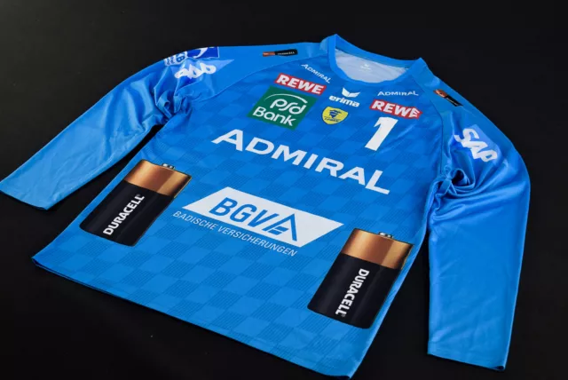 Rhein Neckar Löwen Trikot Jersey Camiseta Maglia Maillot Erima Handball Appelgre