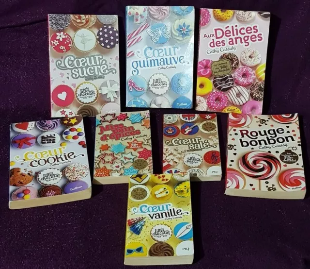 Les Filles au chocolat (BD), les 12 livres de la série