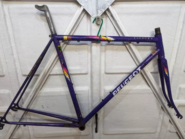VINTAGE PEUGEOT ELECTRA Racing Bike Frame Reynolds 501 40.00