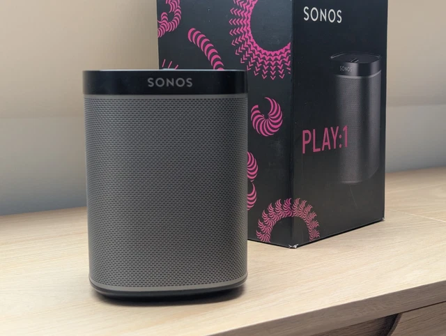 SONOS PLAY:1 SMART Wireless Speaker - Black £71.00 - PicClick UK
