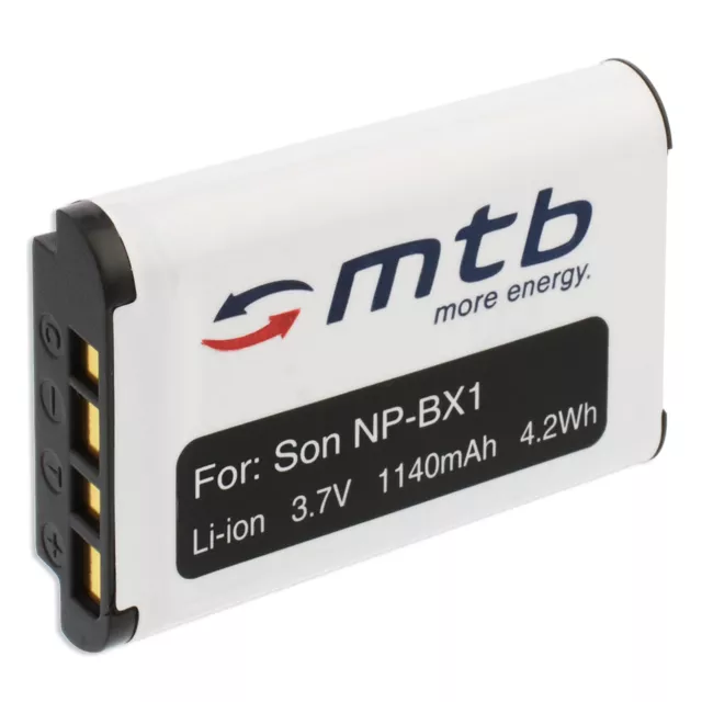 Batteria NP-BX1 per Sony Cyber-shot DSC-RX1, RX1R, RX100, RX100 II