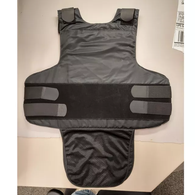 BAO Tactical XL-Long Regular Level IIIA X-Series Concealable Vest, Black, 2021 3