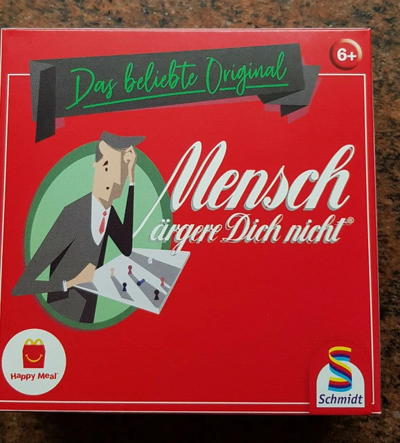 Mensch ärgere dich nicht McDonalds Happy Meal Spielzeug 2020 Orig.Schmidt Spiele