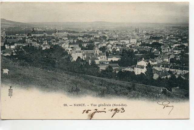 LAXOU Nancy  - Meurthe et Moselle - CPA 54 - vue generale