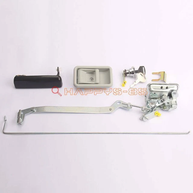 Cab Door Lock Assembly Fit For Kobelco Excavator SK140 SK200 SK210 SK230-6E-8