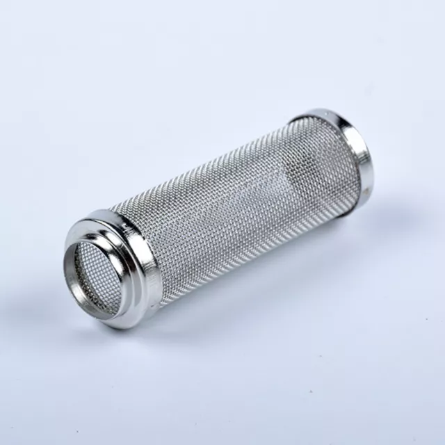 Mesh Aquarium Filter Fish Shrimp Stainless Steel Safety Protect Guard Strainer