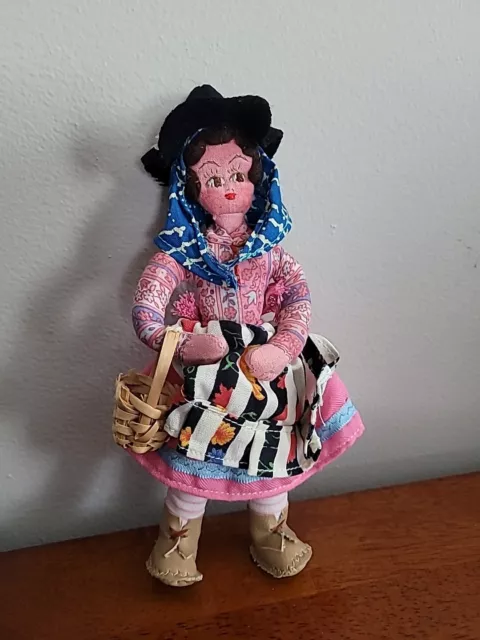 Mascotes Maria Helena 7'' Girl Doll - Made in Portugal Cloth Sintra 15