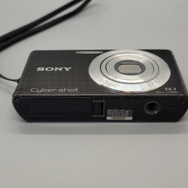 Sony Cybershot DSC-W530 14,1 megapixel fotocamera digitale testata nera 4