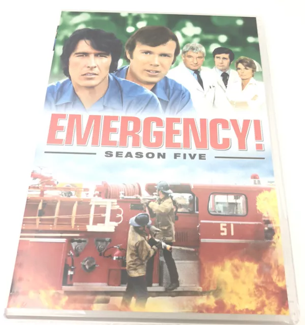 EMERGENCY! TV Series DVD Season 5 Universal Pictures 960-L