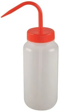 Lab Safety Supply 6Far9 Wash Bottle,Standard Spout,16 Oz.,Red
