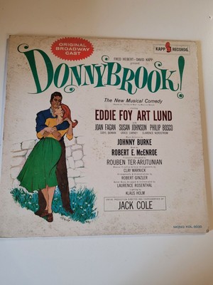 Capitol No Corde Originale Broadway Cast Album LP Capitol Fds Stereo Ex 