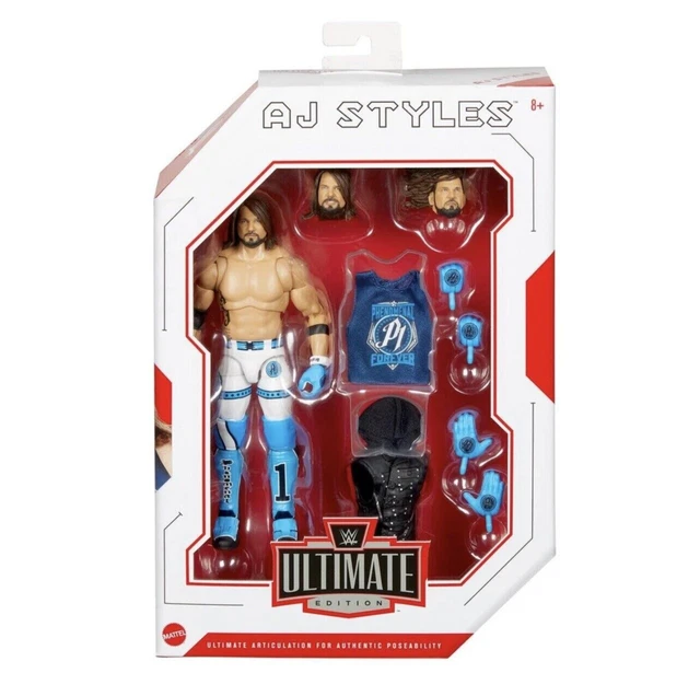 WWE Mattel AJ Styles Ultimate Edition Series #16 Action Figure  IN STOCK
