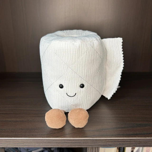JELLYCAT AMUSEABLES TOILET Roll Brand New w/ Tags Free & Fast