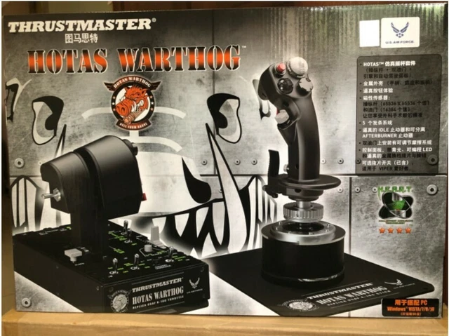 NUOVO JOYSTICK THRUSTMASTER Hotas Warthog Flight sim dcs a10 wt xplane