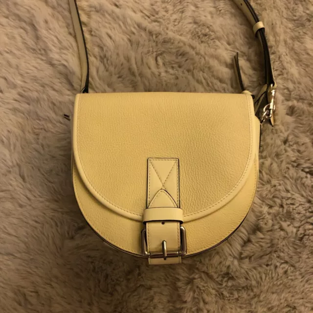 JW Anderson Yellow Bike Small Leather Purse Retail $1,380 2