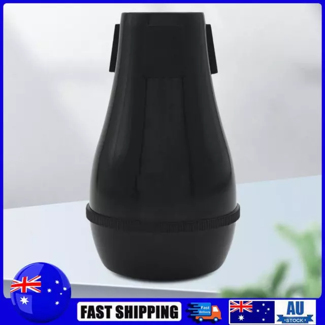 Tenor Trombone Mute ABS Trombone Mute Silencer for Tenor Trombone (Black)