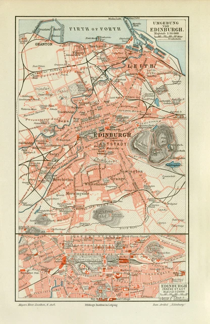 VENEZIA ANTICA MAPPA DEL 1895 Mappa Storica Di Venezia Canale Grande - Foto 8