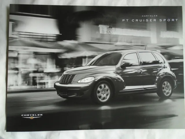 Chrysler PT Cruiser Sport brochure c2004 UK market