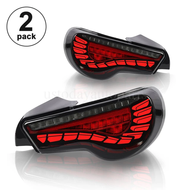 SMOKE LED TAIL Lights Sequential Signal For Toyota 86 BRZ FRS 20132020