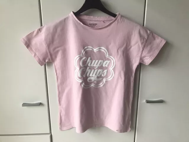 T-Shirt, Rosa, Aufdruck, Chupa Chups, Mädchen, 146, Reserved