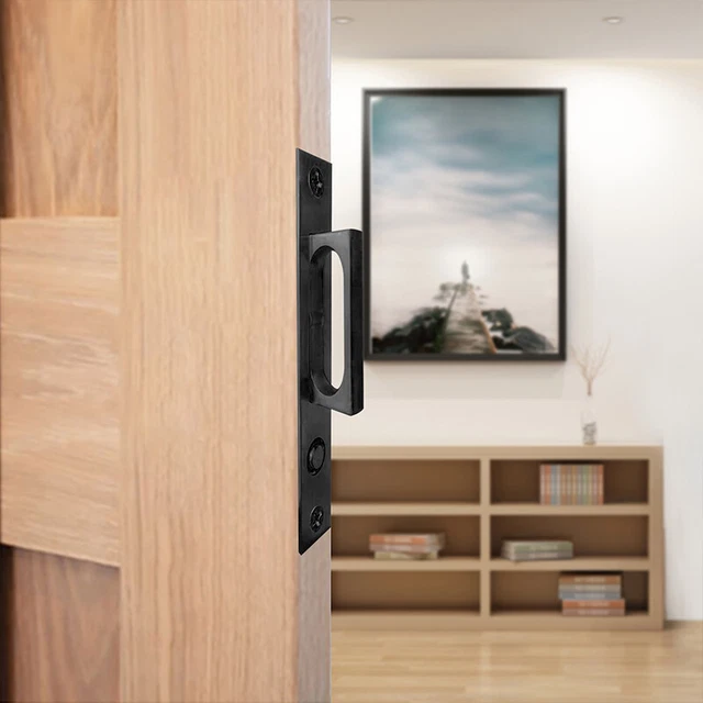 Pocket Door Edge Pull Stainless Steel Sliding Pop-up Door Pull Handles