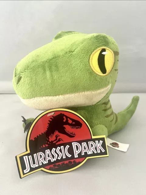 New 8” Jurassic Park Green Tyrannosaurus Rex Dinosaur Soft Plush Toy Factory