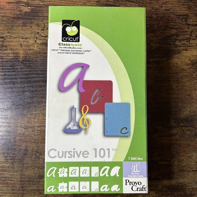 Cricut Cartridge Cursive 101 Ebay In 2022 Cricut Cart vrogue.co