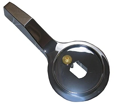 Single-Lever Shower Faucet Handle, Chrome-Plated -HL-58