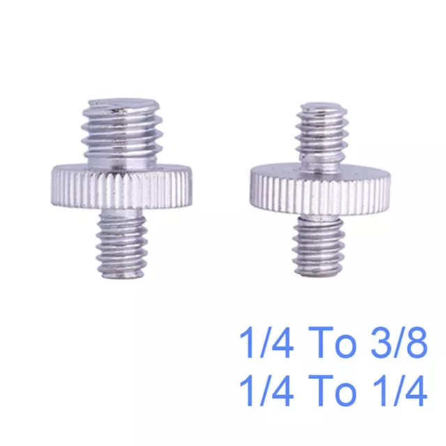 de montaje en trípode Tornillo macho de 3/8 Tornillo de conversión para cámara