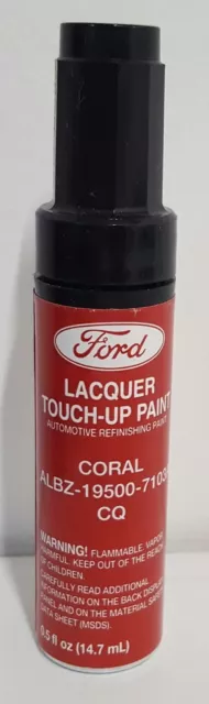 NOS OEM Ford Lacquer Touch Up Paint CORAL ALBZ-19500-7103A  CQ
