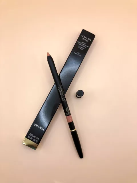 CHANEL Le Crayon Levres / Longwear Lip Pencil / Lipliner / 154 Peachy Nude