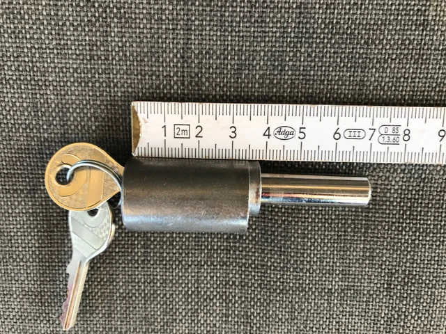 Lenkschloss 12mm Mit 2 Schlüsseln - Für Kreidler Florett K54 Ab 1973, Flory, Zündapp