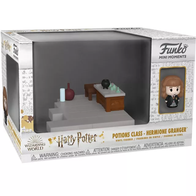 Harry Potter Hermione Granger Mini Moments Mini-Figure Diorama Playset