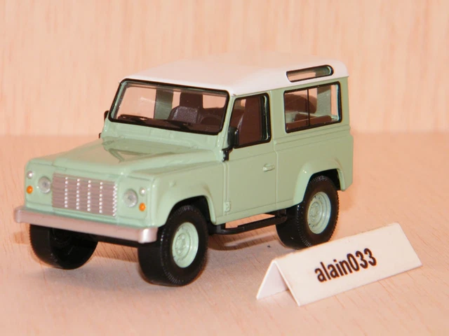 Modèle Réduit Land Rover Defender Bleu 1995 - Norev 1/43 - Réf. 430400 - Neuf En Boîte